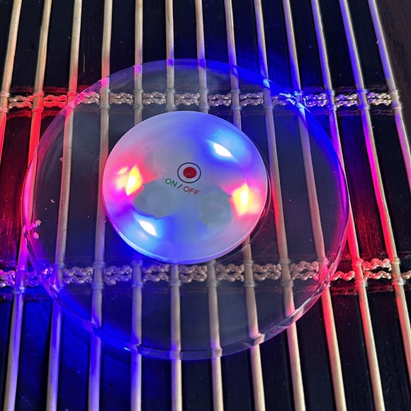 LED Coaster batteries are included add a little glam to your cup - Picture 3 of 3